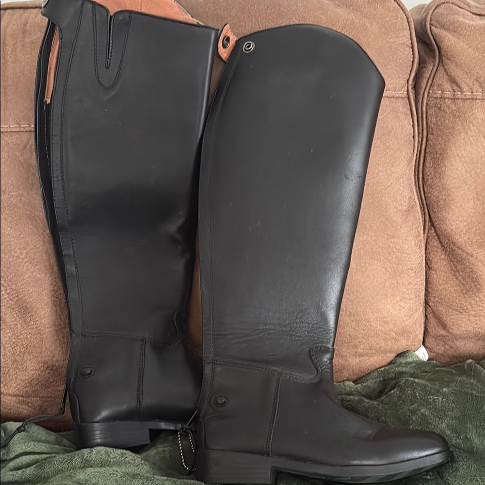 DUBLIN Elegant Black Riding Boots